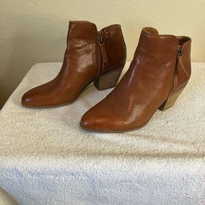 Frye Brown Ankle Boots